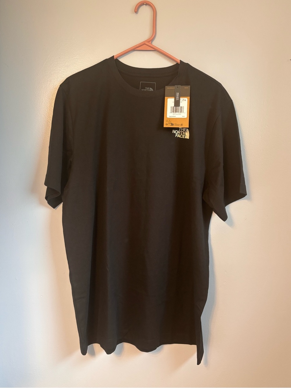 The North Face Men’s Black Vintage Short-Sleeve Logo T-Shirt. Sz L. NWT